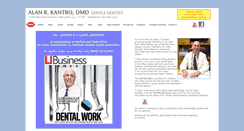 Desktop Screenshot of gentledentistkantro.com